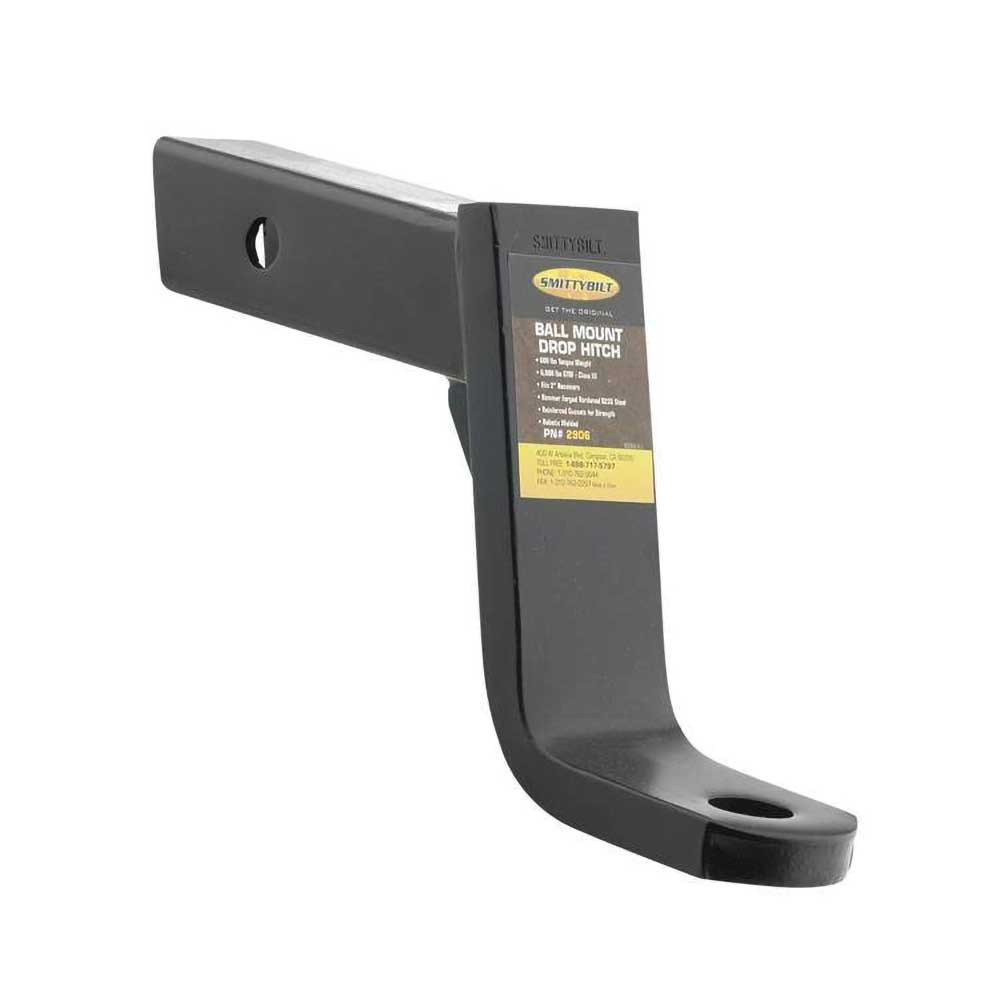 Hak holowniczy amerykański stalowy black Smittybilt Lift 6"