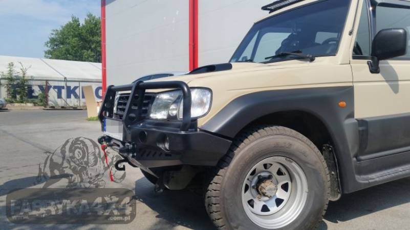ZDERZAK PRZÓD Z BULLBAREM HYUNDAI GALLOPER INNOVATION 98-03 - obrazek 2