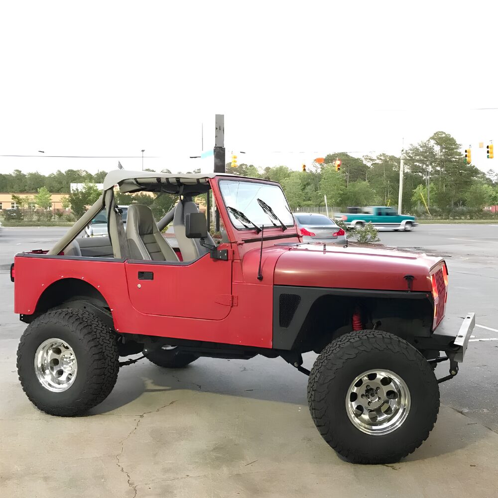 Błotniki przednie z poszerzeniami i led Jeep Wrangler YJ 1987-1995 - obrazek 5