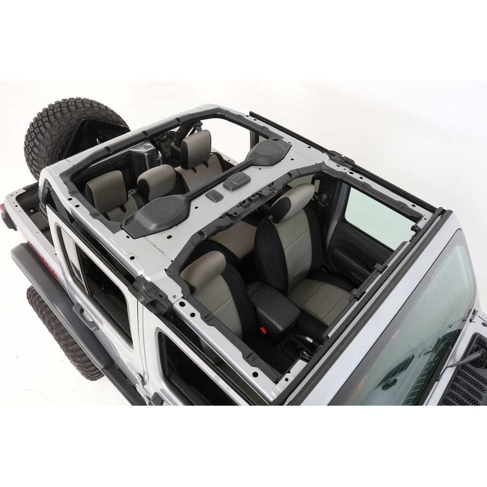Komplet pokrowców na fotele charcoal neopren Smittybilt - obrazek 14