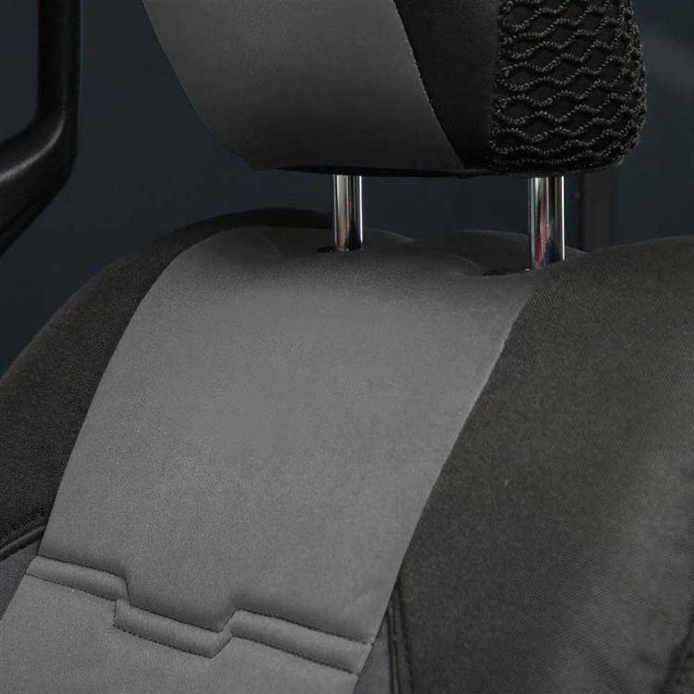 Komplet pokrowców na fotele neoprene black/charcoal Smittybilt GEN2 - obrazek 2