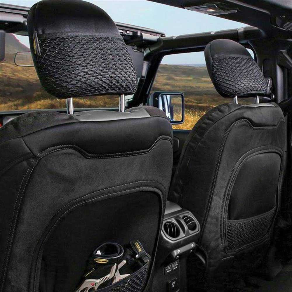 Komplet pokrowców na fotele neoprene black/charcoal Smittybilt GEN2 - obrazek 3