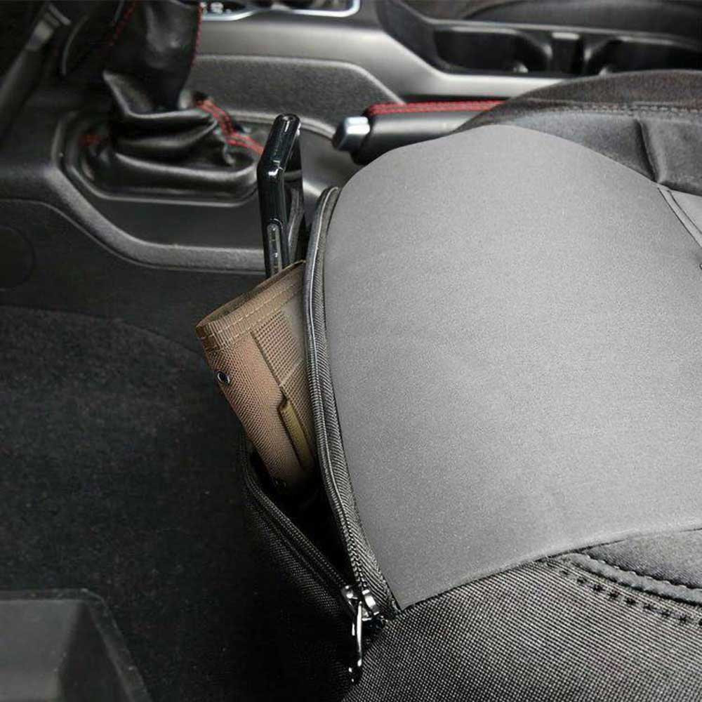 Komplet pokrowców na fotele neoprene black/charcoal Smittybilt GEN2 - obrazek 4