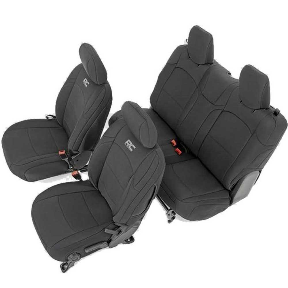 Komplet pokrowców na fotele neoprene black Rough Country