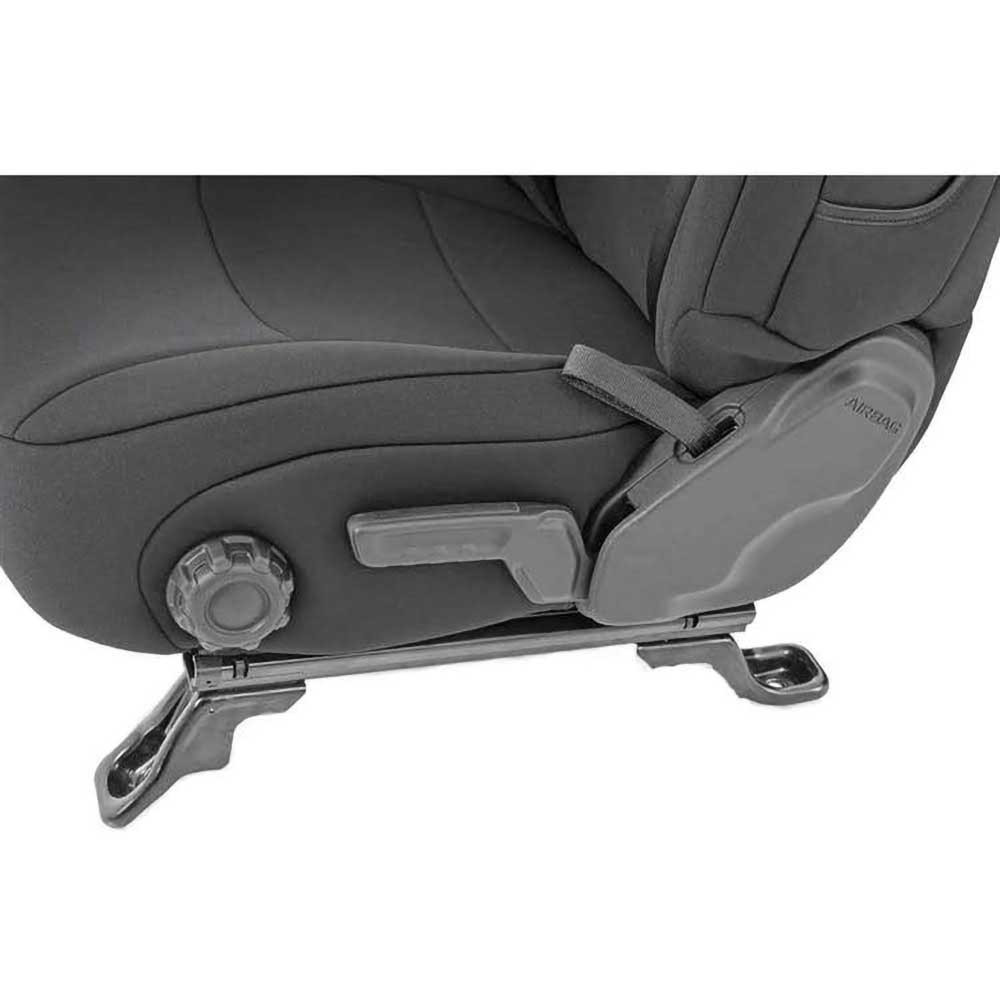 Komplet pokrowców na fotele neoprene black Rough Country - obrazek 3