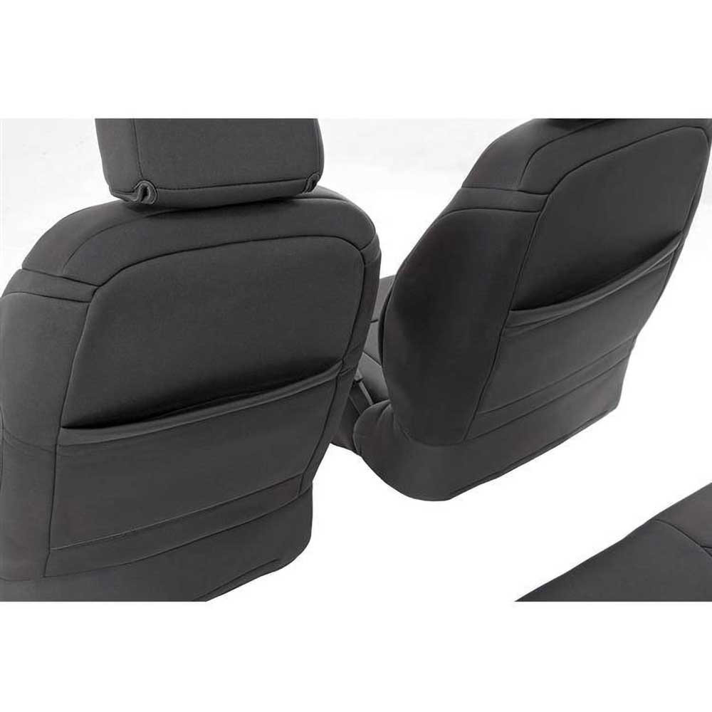Komplet pokrowców na fotele neoprene black Rough Country - obrazek 2