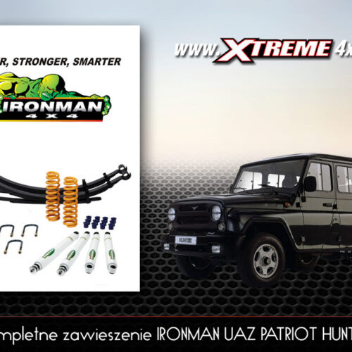 Kompletne zawieszenie Ironman do UAZ PATRIOT HUNTER