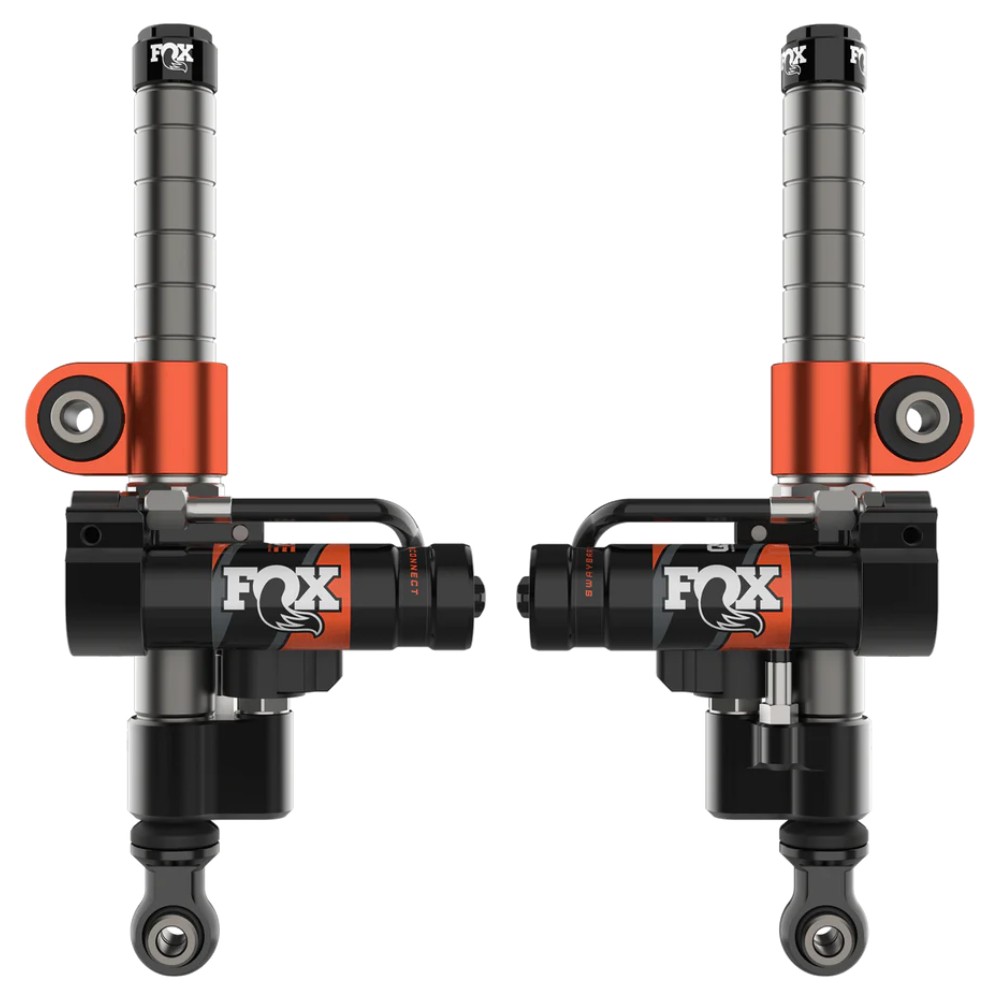 Łączniki stabilizatora elektronicznie rozpinane przód QSE FOX Lift 2-3,5"