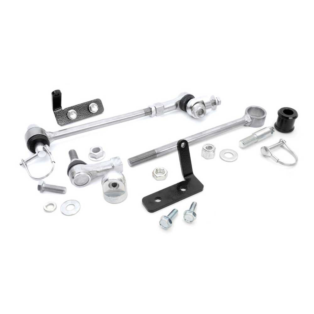 Łączniki stabilizatora rozpinane przód Rough Country Lift 3"