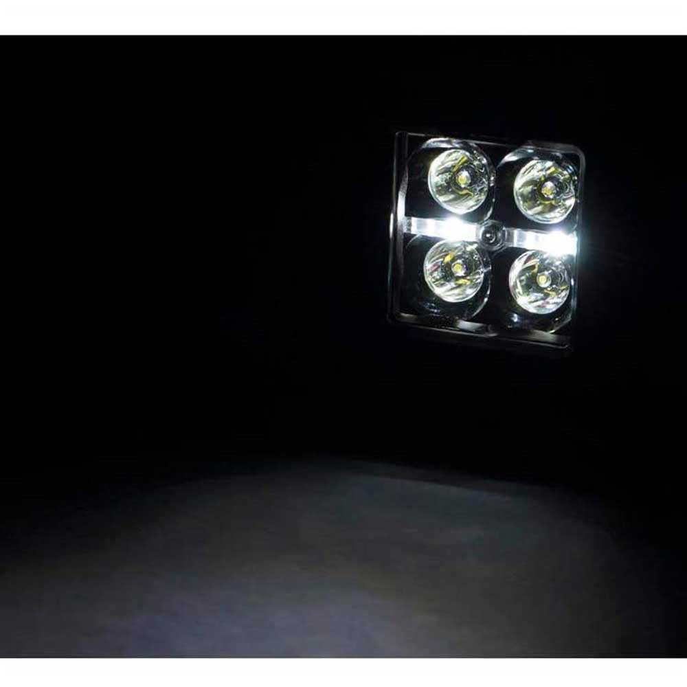 Lampy LED 2" Cool White DRL z mocowaniem Rough Country Black Series - obrazek 5