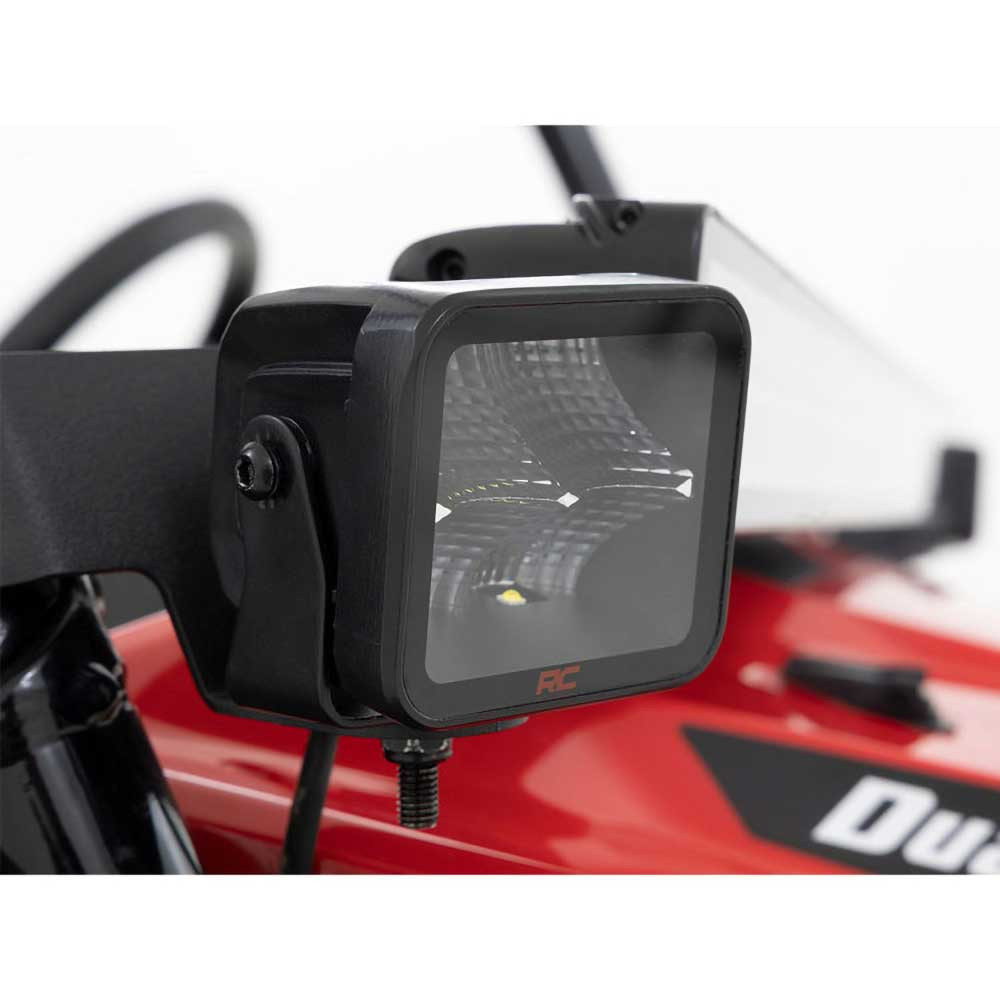 Lampy LED 2" kwadratowe flood beam Rough Country Spectrum - obrazek 7