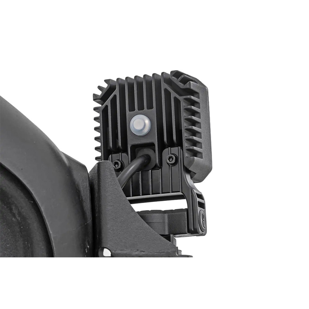 Lampy LED 2" kwadratowe Rough Country Black Series - Image 10