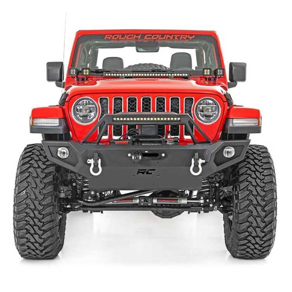 Lampy LED 2" kwadratowe white DRL Rough Country Black Series - Image 6