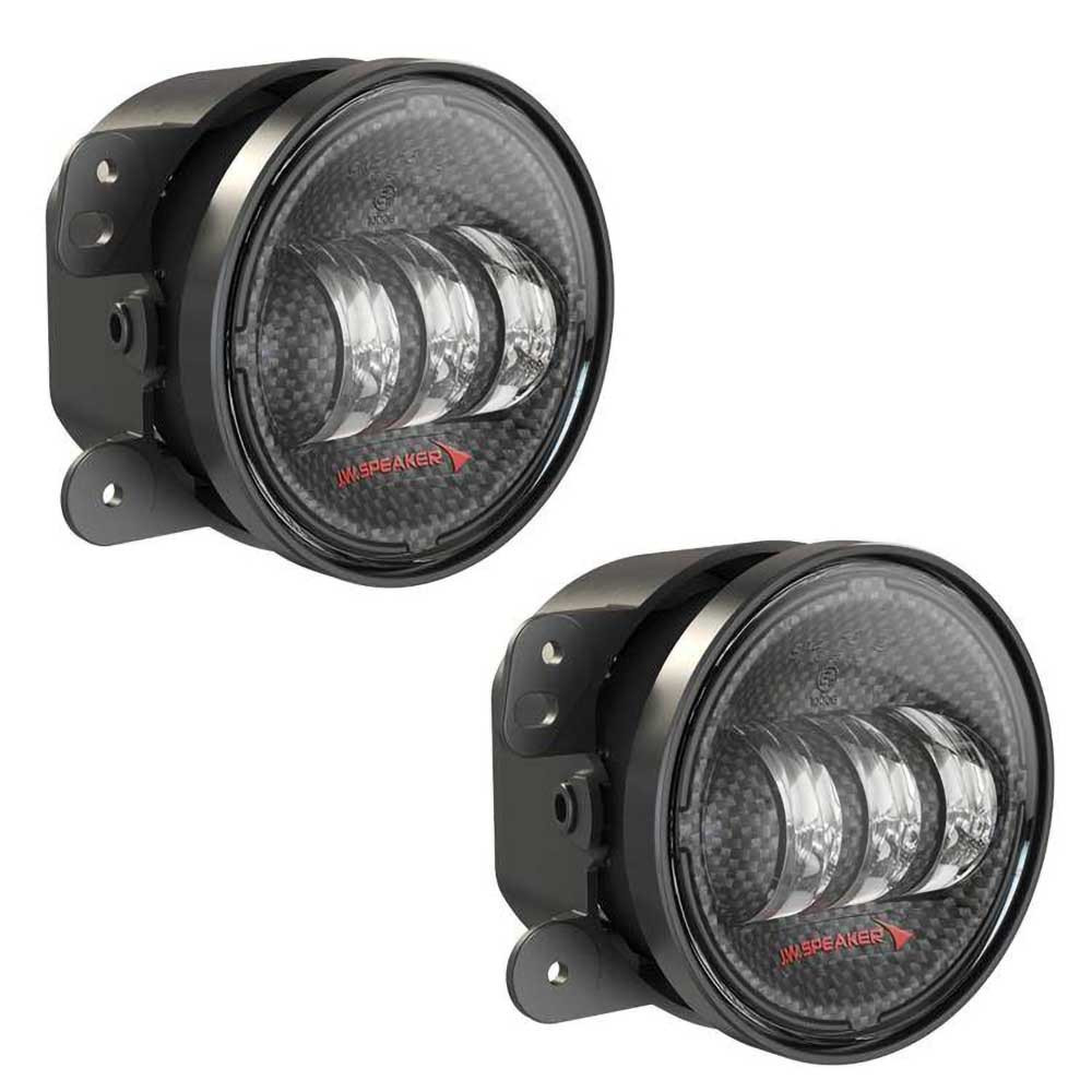 Lampy przeciwmgielne LED okrągłe carbon 4" JW Speaker 6145 J2 Series