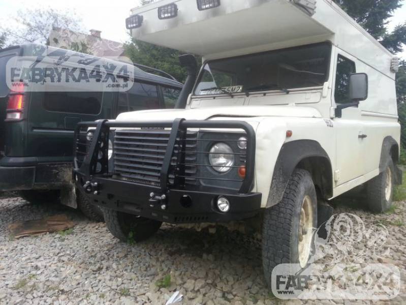 ZDERZAK PRZÓD Z BULLBAREM LAND ROVER DEFENDER 110 - obrazek 2