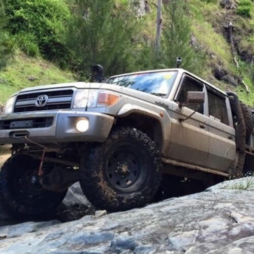 Poszerzenia błotników Toyota Land Cruiser 79 2007+ szerokość – 50mm
