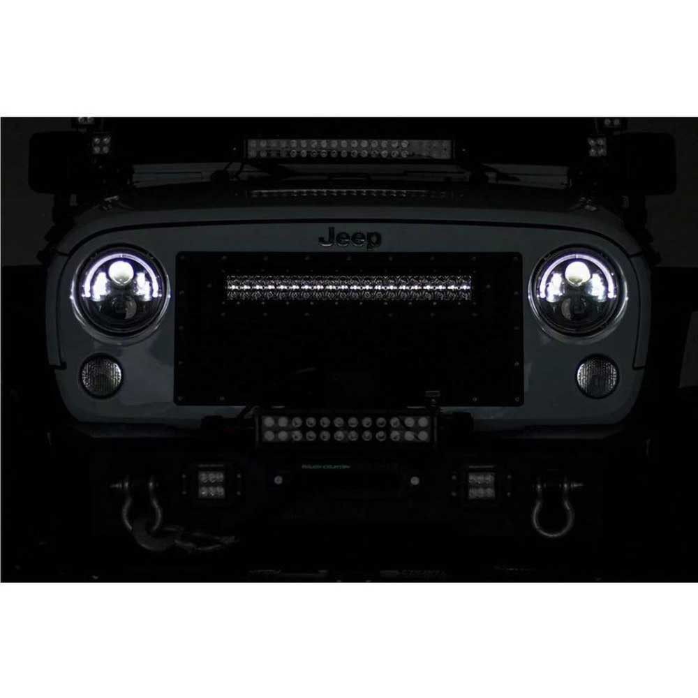 Listwa LED 50" podwójna zakrzywiona white DRL spot/flood Rough Country Black Series - obrazek 4