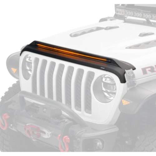 Listwa z lampami obrysowymi LED amber Husky Liners Aeroskin Lightshield Pro