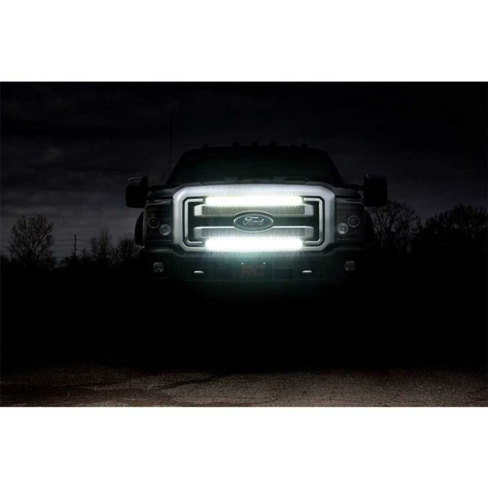 Listwy LED 30" podwójne do grilla spot Rough Country Black Series - obrazek 3