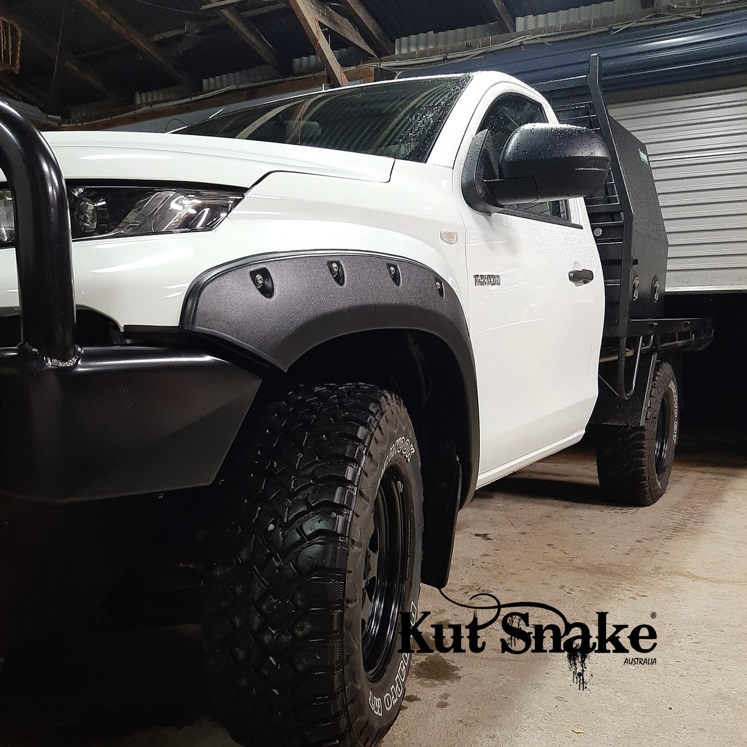 Poszerzenia błotników błotników Mitsubishi L200 MR 2018 -szerokość - 70mm - obrazek 2