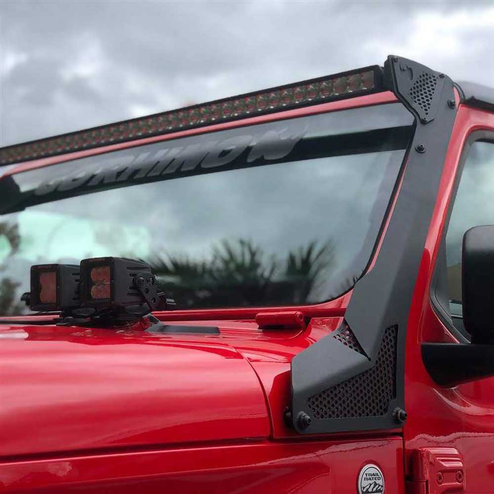 Mocowanie listwy LED 50" nad przednią szybą Go Rhino - Image 4