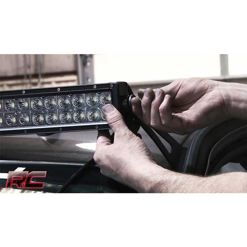 Mocowanie prostej listwy LED 50" nad szybą Rough Country - obrazek 2