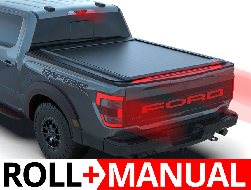 Roleta aluminiowa paki Ford F-150 5,5ft Tessera Roll+ manualna