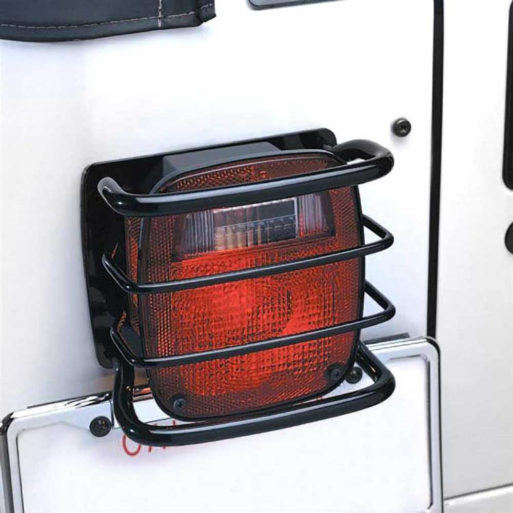 Osłony lamp stalowe czarne tył Smittybilt - Image 5