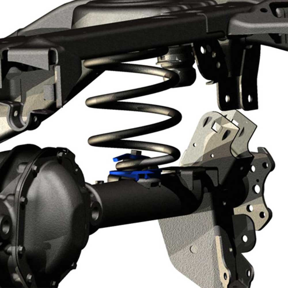 Podkładki wyrównujące do sprężyn tył Rough Country Lift 3,5-6" - obrazek 3