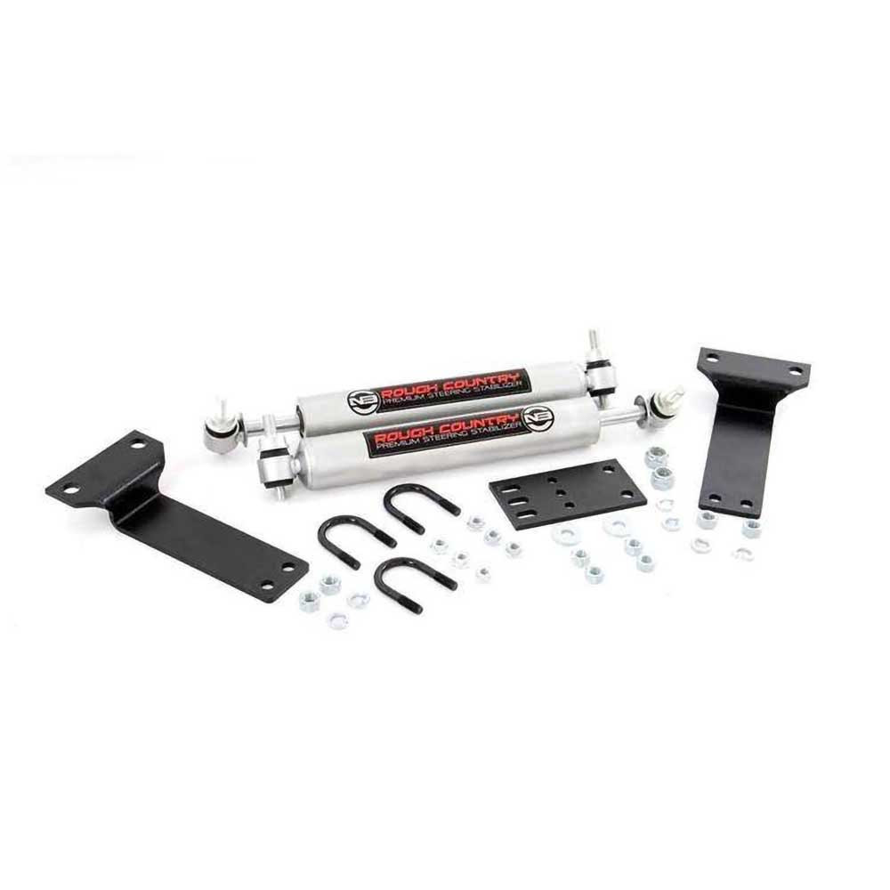 Podwójny amortyzator skrętu Rough Country N3 Premium Lift 2-8"