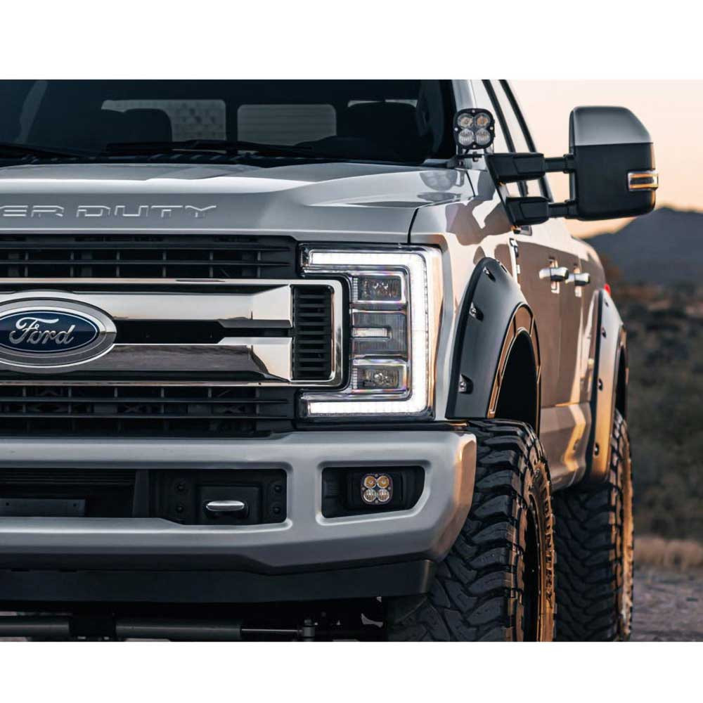 Poszerzenia błotników przód i tył Rough Country Defender Pocket - obrazek 6