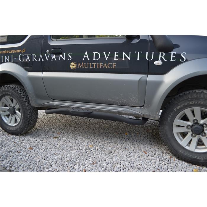 Aluminiowe progi, stopnie boczne Suzuki Jimny 1997-2017