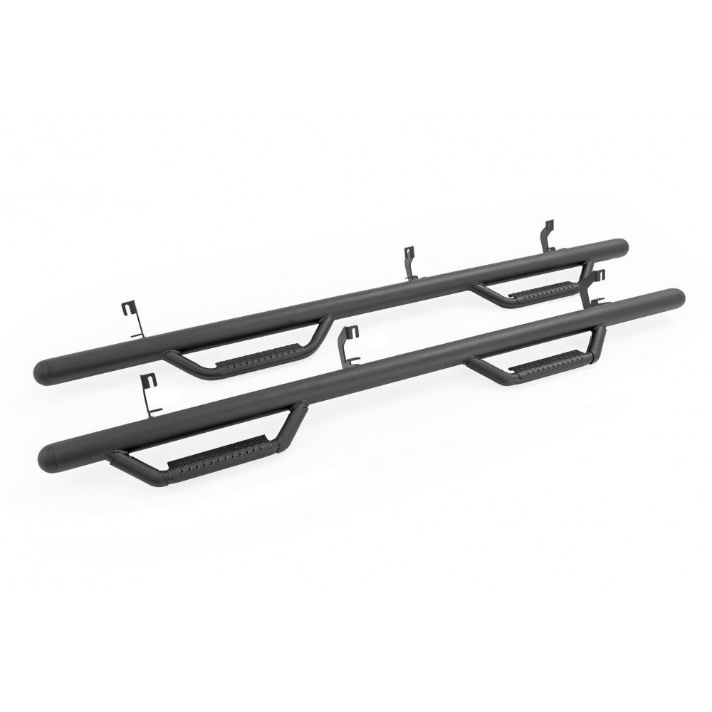 Progi, stopnie boczne czarne Rough Country Nerf Steps - Image 6