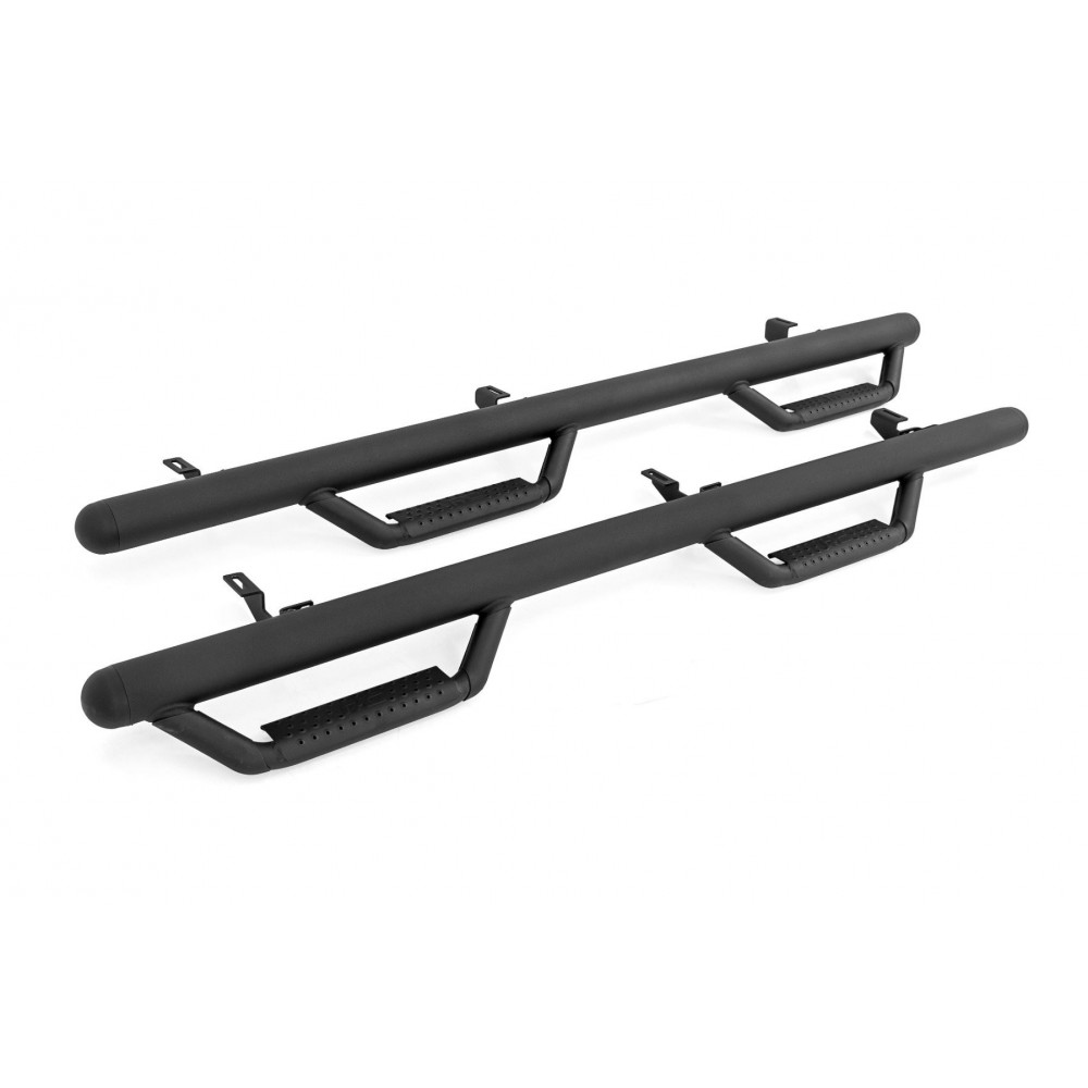 Progi, stopnie boczne czarne Rough Country Nerf Steps - Image 4