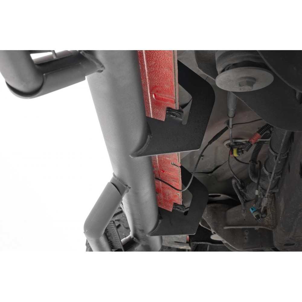 Progi, stopnie boczne czarne Rough Country Nerf Steps - Image 4