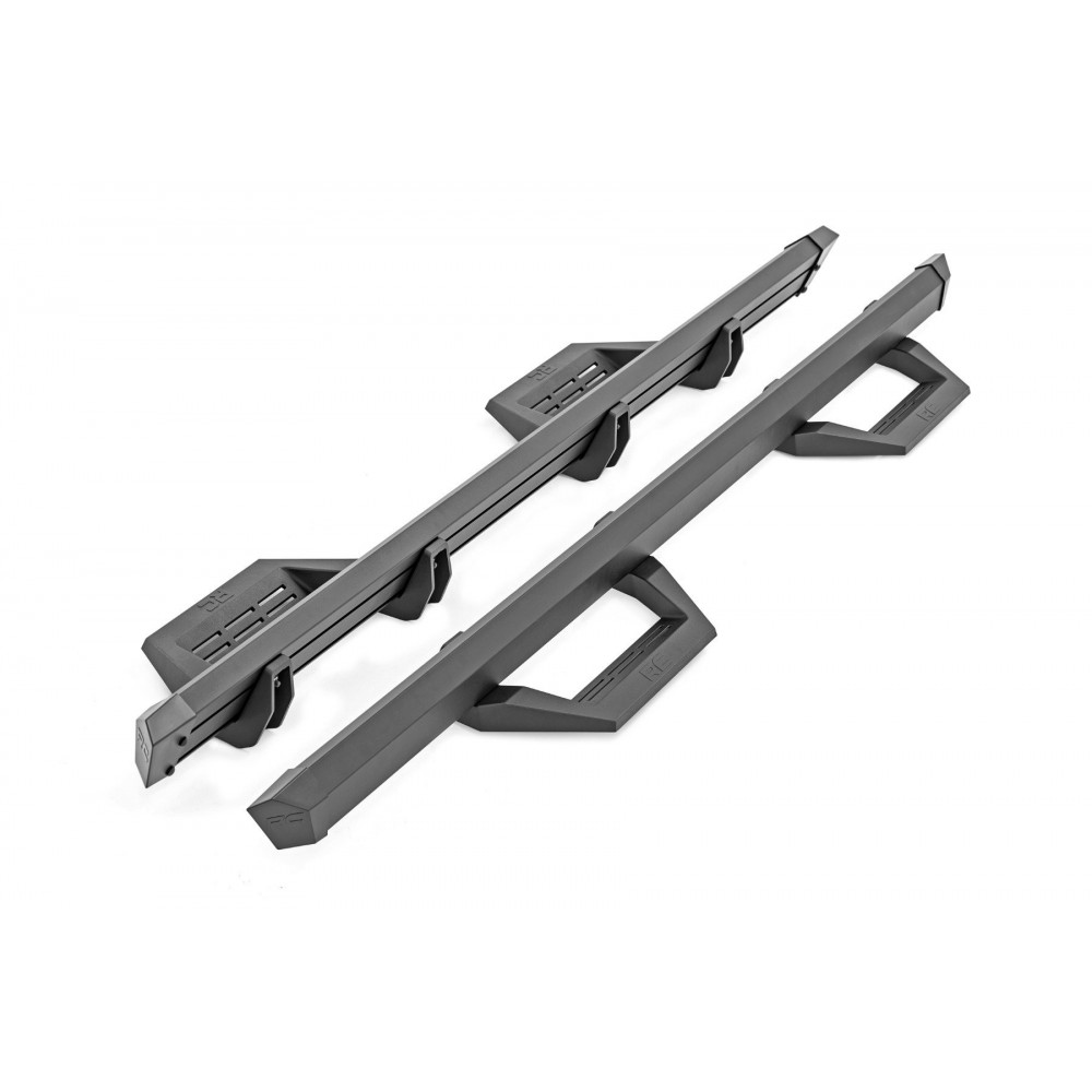 Progi, stopnie boczne regulowane aluminiowe Rough Country SRX2 - Image 5