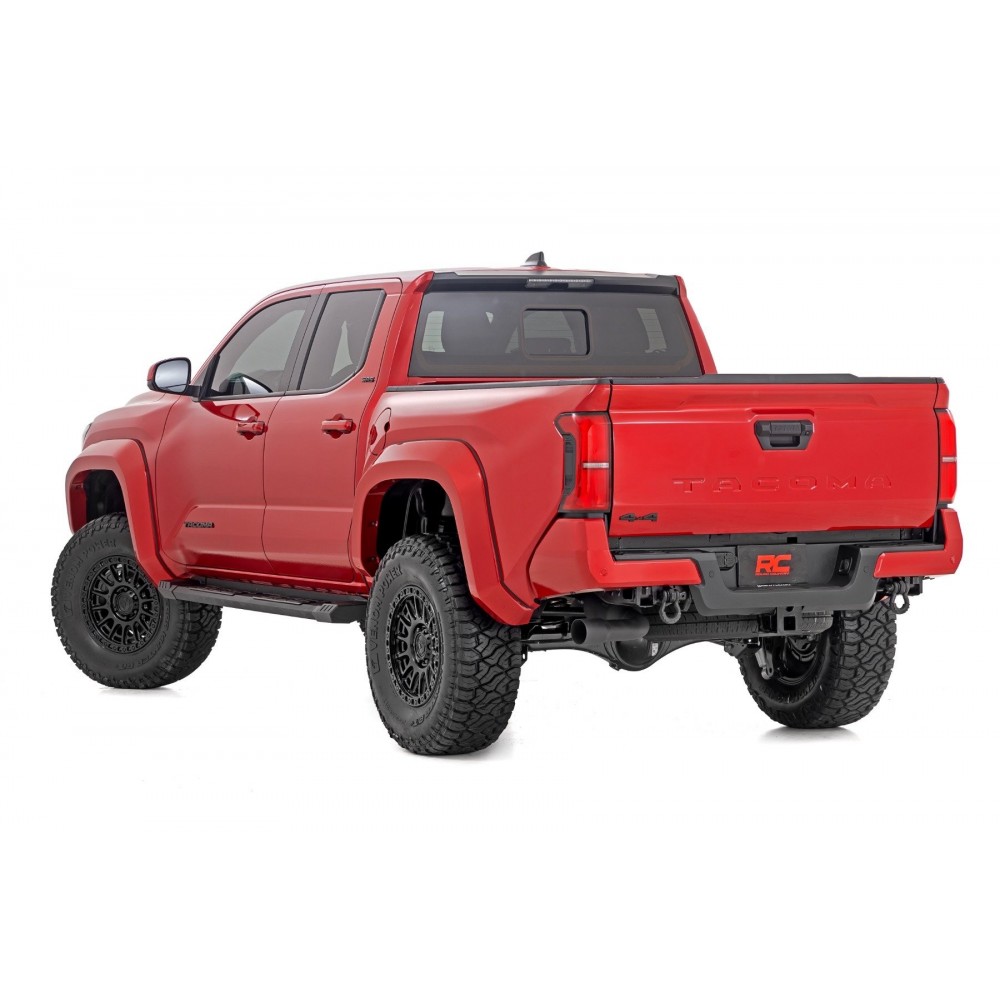 Progi, stopnie boczne regulowane aluminiowe Rough Country SRX2 Double Cab - Image 4