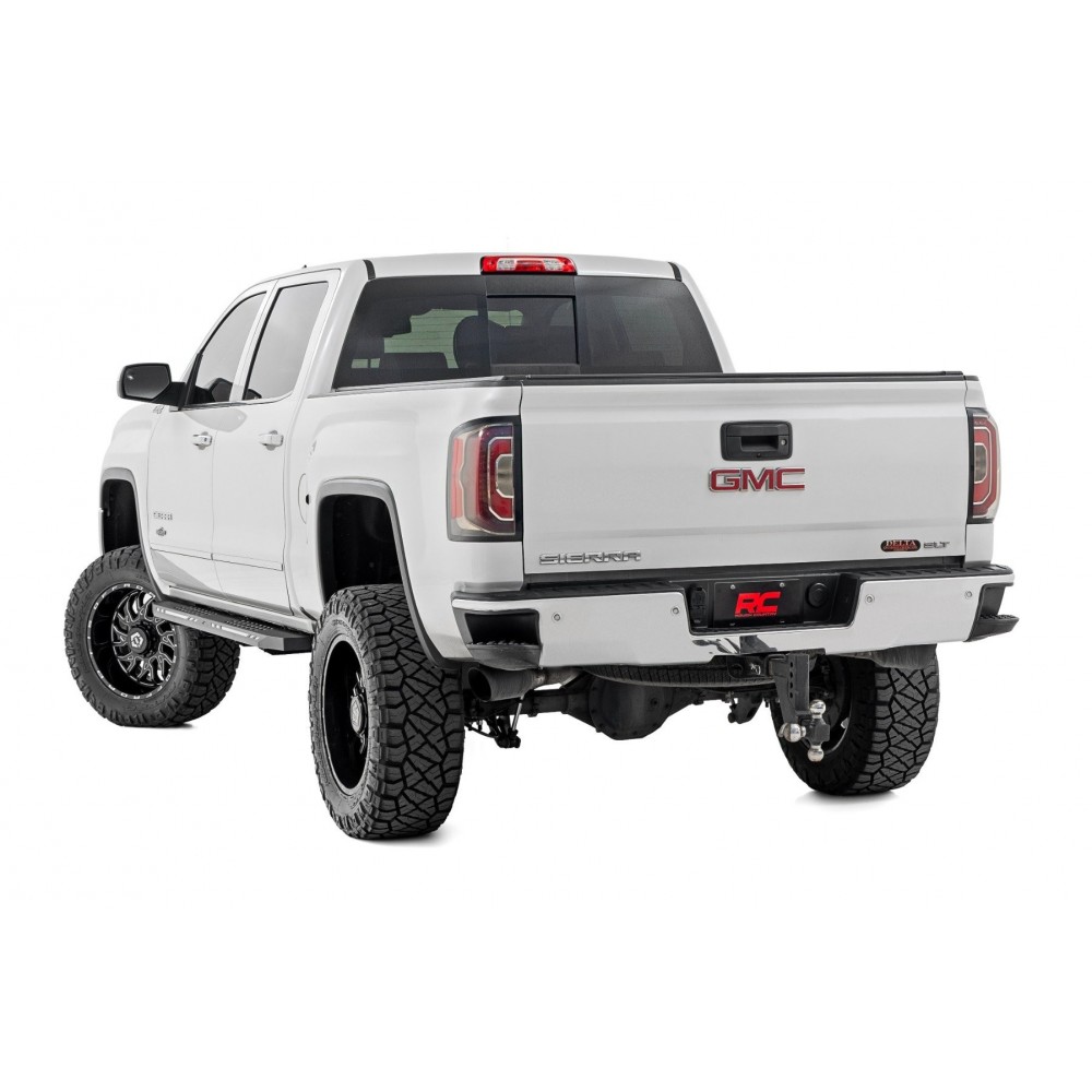 Progi, stopnie boczne Rough Country AC2 Crew Cab - obrazek 5