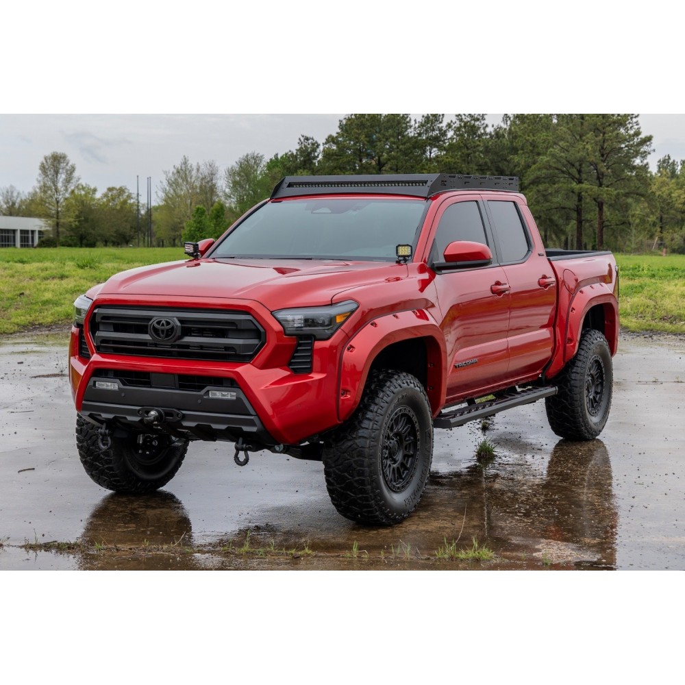 Progi, stopnie boczne Rough Country BA2 Double Cab - Image 6