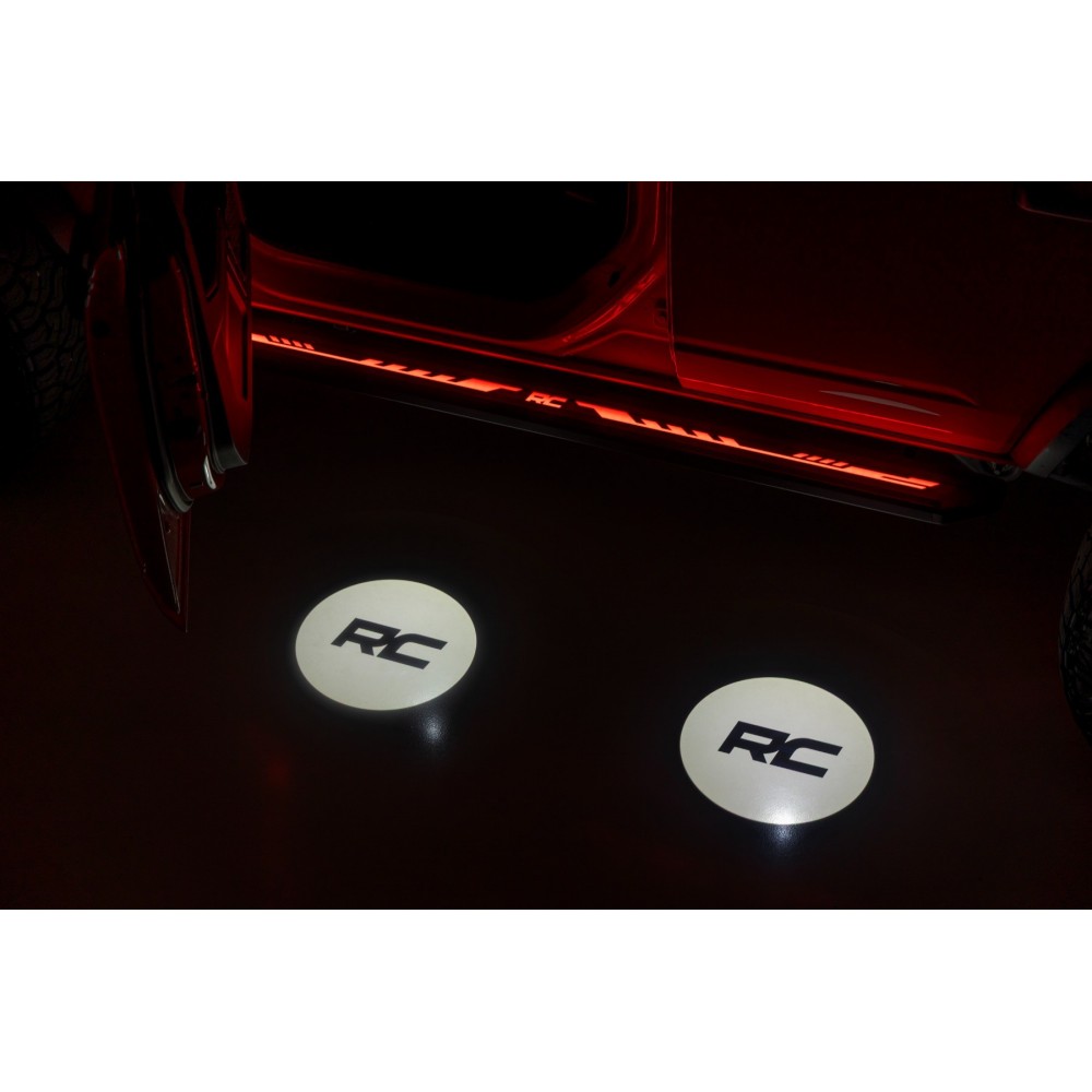 Progi, stopnie boczne Rough Country Multi-Color LED - Image 5