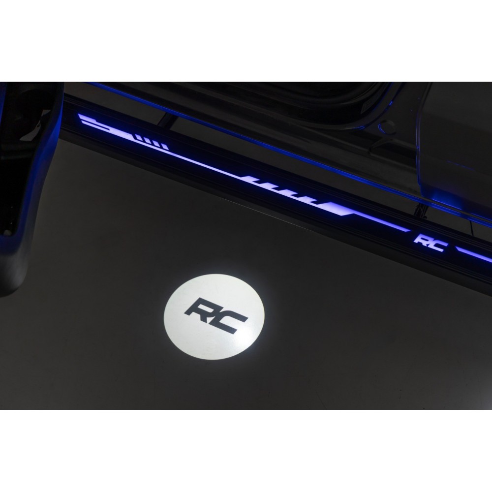 Progi, stopnie boczne Rough Country Multi-Color LED - Image 6