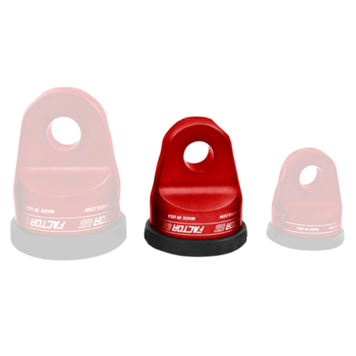 ProLink zaczep/szekla liny wyciągarki czerwony Factor 55