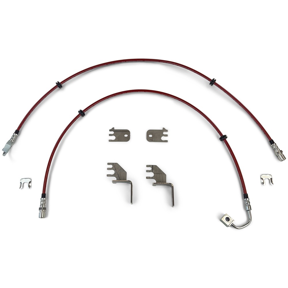 Przewody hamulcowe HD przód 36" Clayton Lift 0-5" zacisk dwutłoczkowy