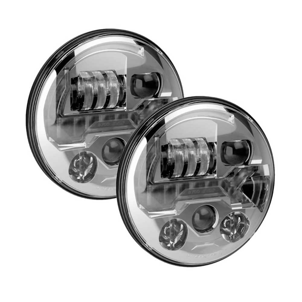Reflektory LED chrom przód 7" JW Speaker 8700 Evo 3