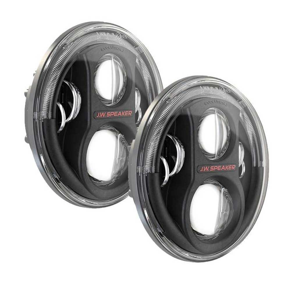 Reflektory LED czarne przód 7" JW Speaker 8700 Evolution J2 Series