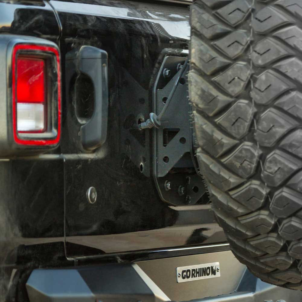 Relokacja mocowania koła zapasowego Go Rhino Rockline - obrazek 6
