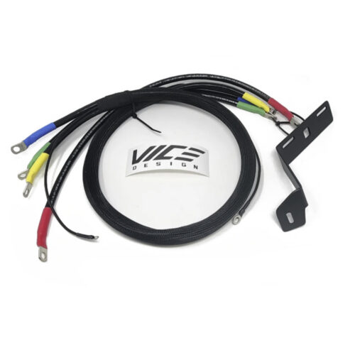 Relokacja sterownika wyciągarki Warn VR Evo do akcesoryjnych zderzaków Vice Design