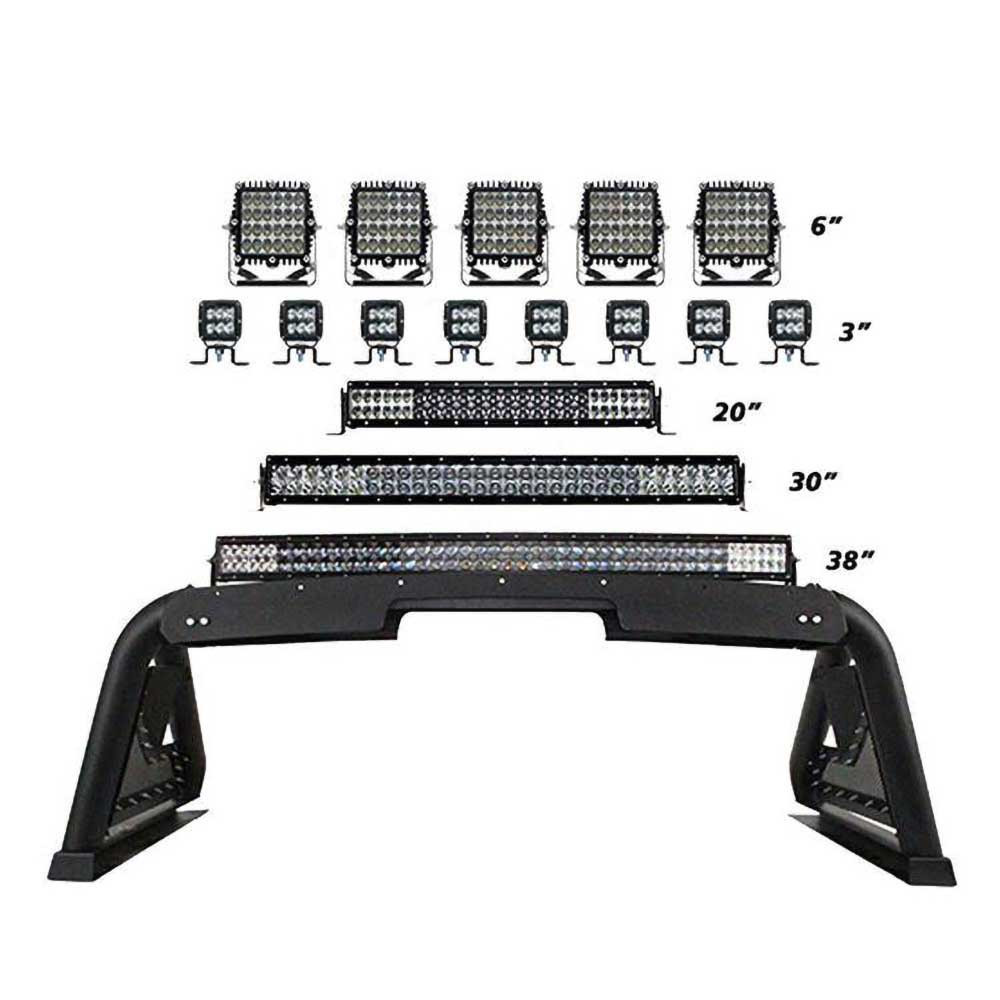 Sport bar 2.0 z elektrycznym modułem chowania lamp Go Rhino - Image 3
