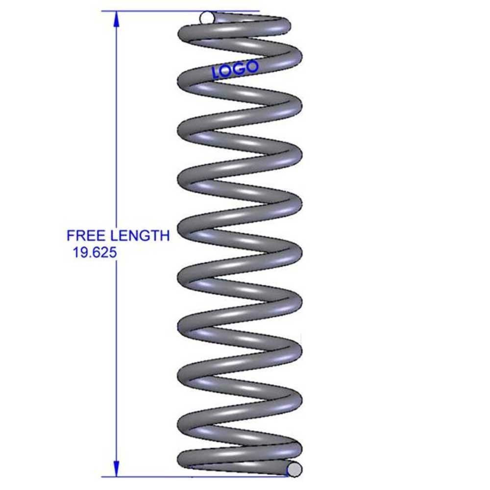 Sprężyny tył Clayton Lift 7" - obrazek 3