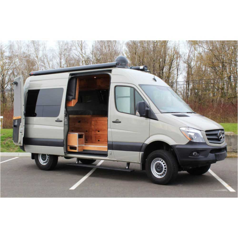 Stopień boczny elektryczny strona pasażera PowerStep RealTruck AMP - Image 4